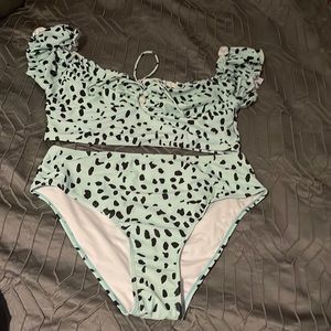 Two piece swimwear